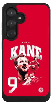 Produktbild von NIVOCASE Hülle für Samsung Galaxy S25  Handyhülle NIVOcore Case Schwarz FC Bayern München FCB Harry Kane