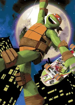 Produktbild von Ninja Turtles Kinderteppich 133cm x 95cm Teppich