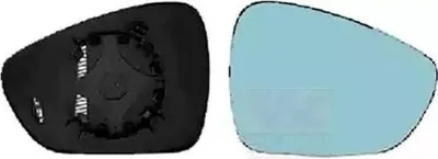 Produktbild von VAN WEZEL Spiegelglas Außenspiegel Rechts für CITROËN DS5 Blau Getönt Konvex Beheizbar 0968836
