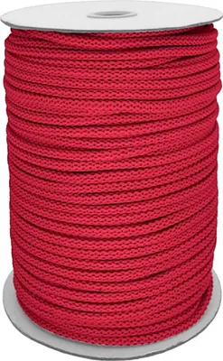 Produktbild von Polyesterschnur 100m Kordel Bekleidungskordel Makrameeschnur Häkelbindung 6mm