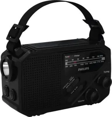 Image de Philips TAR3500/00, Radio de voyage, Numérique, FM, AM, 5,71 cm, LED, Noir