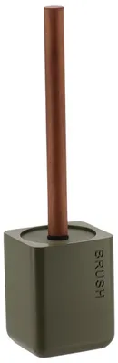 Produktbild von TENDANCE | Klobürste - Bürstengarnitur - grün - 9x38 cm - Toilettenbürstenständer - Praktisch - modern
