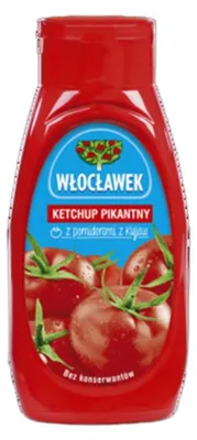Obrázok produktu pre Włocławek Pikantný kečup 480 g