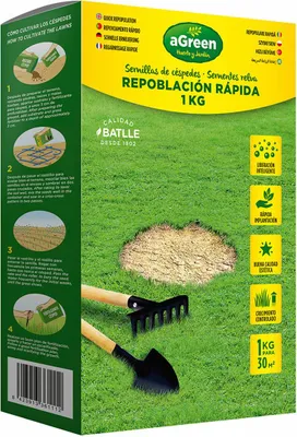 Obrázek produktu pro Tráva pro rychlé doplnění 1kg agreen