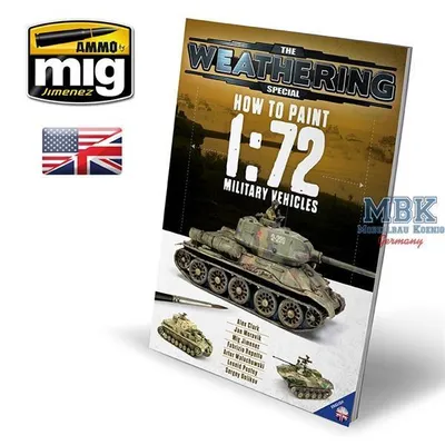 Produktbild von Ammo of MIG AMIG6019 TWS - HOW TO PAINT 1:72 MILITARY VEHICLES