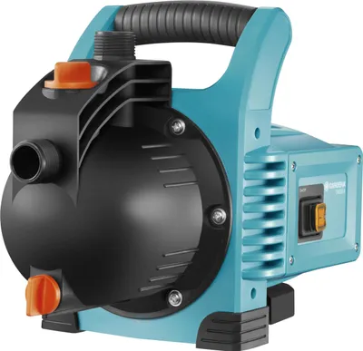 Produktbild von Gardena 1707, 600 W, 3,6 bar, 3100 l/h, IPX4, Schwarz, Blau