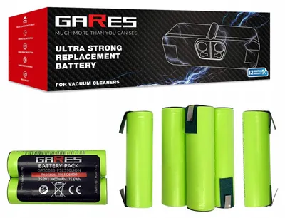 Obrázek produktu pro GARES Akumulátor pro vysavač BateriaPhilips PowerPro FC6409  | 25.2 V 3.0Ah | Vysoký výkon | Reálná kapacita