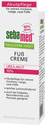 Produktbild von Sebamed Fußcreme Urea Akut bei rauer und trockener Haut 100ml