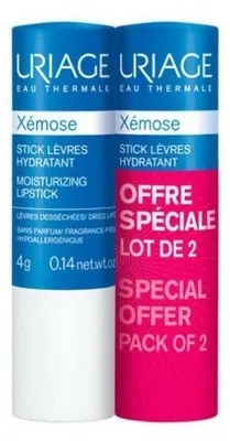 Image de Uriage xemose stick levres 2x4g