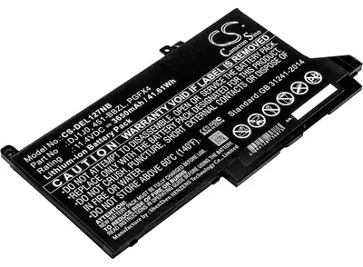 Immagine prodotto di TECHTEK Batteria notebook compatibile con [Dell] 451-BBZL, Inspiron 7300 2-IN-1, Latitude 12 (7280-K8X0T), Latitude 12 (7280-KHY0C), Latitude 12 700,