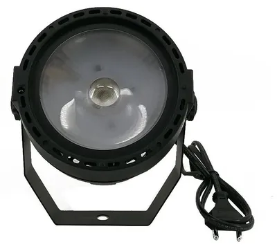 Zdjęcie produktu dla Reflektor LED PAR COB - Sterowanie DMX512 - Oświetlenie sceniczne - 30 W - RGB - Wtyczka EU - Czarny