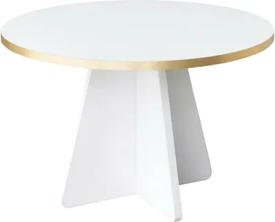 Produktbild von Dmor Tisch Elnath 60x60x40h cm Gold Runde Form