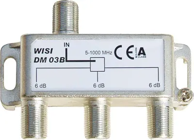 Image de WISI DM-03B Répartiteur BK triple,6dB