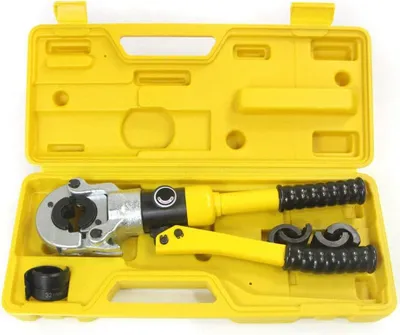 Image de Ø16-32mm Pince à sertir hydraulique Tube composite Pince à sertir TH 16-32 12 Tons Tube inox Mâchoires à sertir Outils de sertissage de tubes