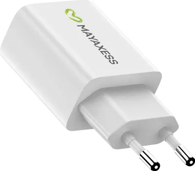 Immagine prodotto di Mayaxess, caricatore rapido USB-C 20W per Galaxy S25 / Ultra / Plus / FE / Edge, bianco
