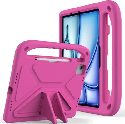 Produktbild von iPad Air 11 (2024/2025/2026) / Pro 11 (2024/2025) Hülle - Coverup Stoßfeste Kinderhülle - Rosa