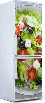 Produktbild von Magnete Dekorative - 70 cm x 190 cm - Küche - Magnetmatte Kühlschrankmagnete - Gemüse Salat