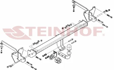 Produktbild von Z546360 Anhängerkupplung passend für FIAT Doblo 02/2010-2022 starr