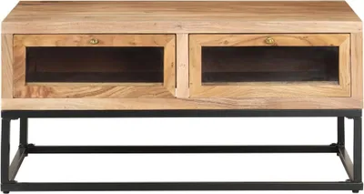 Productafbeelding van vidaXL Salontafel 90x60x40 cm, massief acaciahout