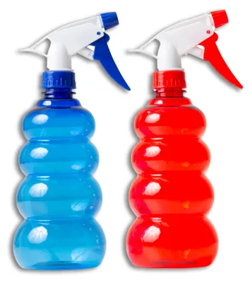 Imagen del producto de Botellas pulverizadoras de plástico, 500 ml, juego de 2 unidades, multifuncionales para el hogar y el jardín