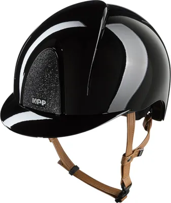 Produktbild von KEP Italia Reithelm Smart Nova Metal Polish Star Kinnriemen beige inkl. Inlay, Größe:M