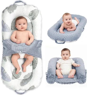 Productafbeelding van babynestje, ademend katoen, voor newborns, voor thuis en onderweg