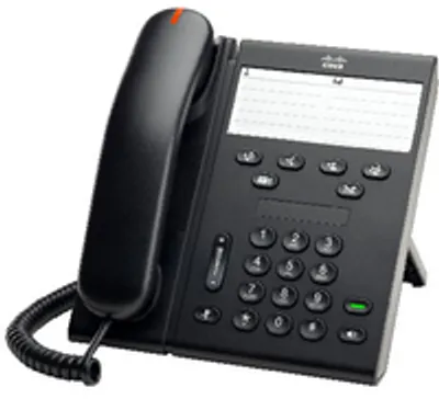 Zdjęcie produktu dla Słuchawka Cisco CP-6911-C-K9= – ciemnoszara – ciemnoszara