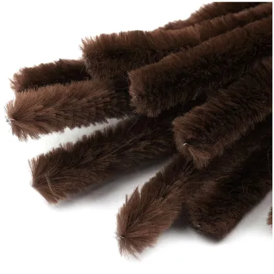 Produktbild von Pfeifenreiniger 20 Stück Superplüsch Chenille-Draht 9mm 30cm Pfeifenputzer