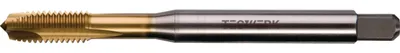 Image de Taraud machine DIN 371B M8x1,25mm HSS-Co TiN 6H TECWERK