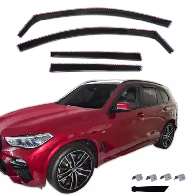 Produktbild von 4-teiliges Set Windabweiser für BMW X5 (G05) ab 2020