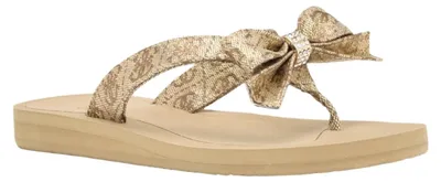 Obrázok produktu pre Dámske sandále GUESS, model 710, zlatá farba, veľkosť 35 EU