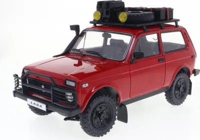 Immagine prodotto di Solido modellino di auto in scala 1:18 Lada Niva rossa 1980 S1807306
