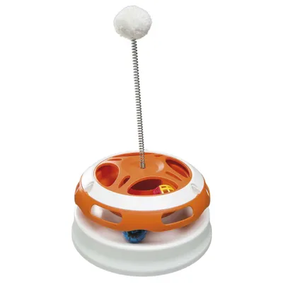 Zdjęcie produktu dla Karuzela z zabawkami dla kotów Ferplast Vertigo Orange