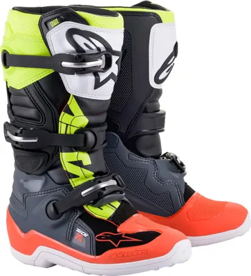 Zdjęcie produktu dla Bottes Alpinestars Tech7S Gy/Rd/Yl Taille : 37