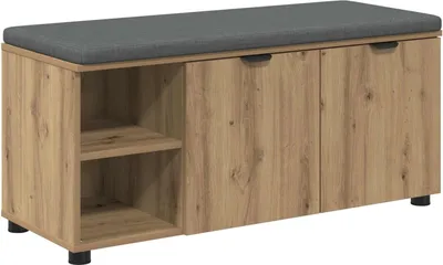 Produktbild von vidaXL Flurbank Artisan-Eiche 100 x 38 x 46 cm