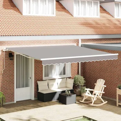 Immagine prodotto di Tenda da Sole Grigio chiaro 400 x 350 x 165 cm