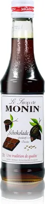 Produktbild von Monin Sirup Schokolade, 250 ml Flasche - für Cocktails, zum Kaffee oder Kochen