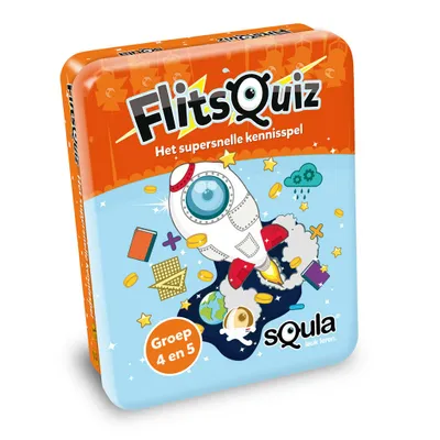 Produktbild von Identität Spiele Squla Flitsquiz 4/5