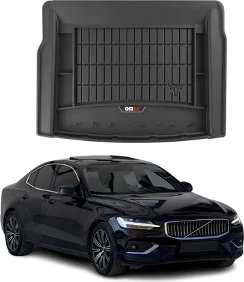 Produktbild von OMAC Gummi Kofferraumwanne für Volvo S60 2019-2025 TPE Laderaumwanne Schwarz