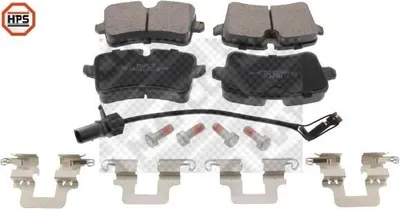 Produktbild von MAPCO Bremsbeläge Satz Hinten für AUDI A6 Avant (4G5, 4GD, C7) 6666HPS