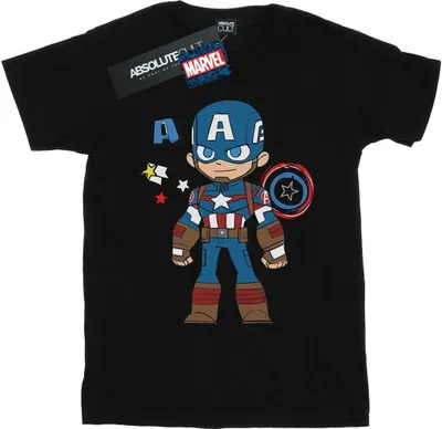 Produktbild von Marvel - T-Shirt für Herren BI51370 (L) (Schwarz)