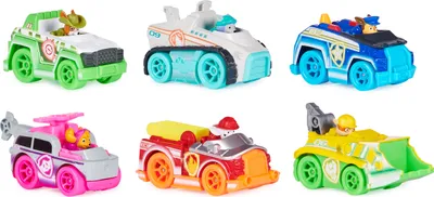 Produktbild von Spin Master Tlapkov Patrola Die-cast Multipack 6pcs Neon Autos