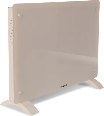 Produktbild von Glass convector heater 1500W - with Wifi - beige