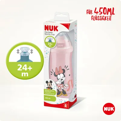 Immagine prodotto di NUK Sports Cup Mickey - Rosa, motivo Disney, senza