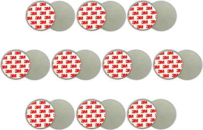 Produktbild von 10x Magnethalterung Rauchmelder Magnetbefestigung Magnet Halterung Feuermelder
