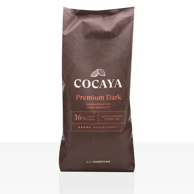 Produktbild von Darboven Cocaya Premium Dark 10 x 1kg, 36% Kakao, Trinkschokolade