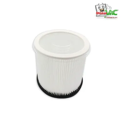 Produktbild von MisterVac Lamellenfilter Ersatzfilter kompatibel mit Scheppach ASP50-ES Nass-Trocken