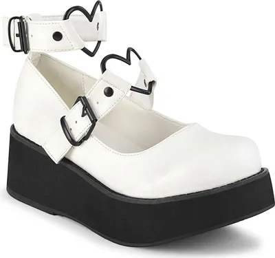 Produktbild von SPRITE-02 Damen Sandale von DemoniaCult, Weiß  , EU 36, US 6
