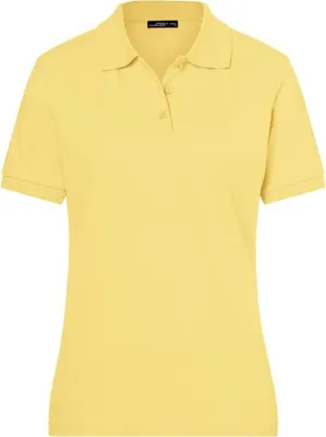 Produktbild von Hochwertiges Polohemd mit Armbündchen light-yellow, Gr. XXL