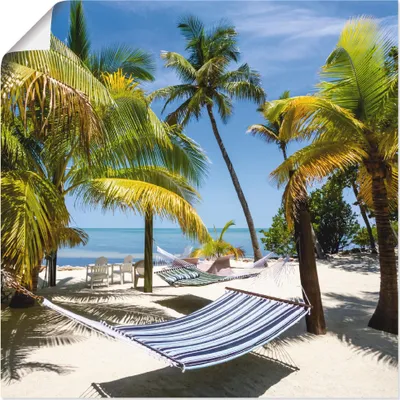 Produktbild von ARTland Poster Florida Wellness Größe: 50x50 cm